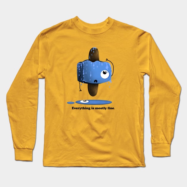 Popsicle Melting Long Sleeve T-Shirt by Earth and Iron
